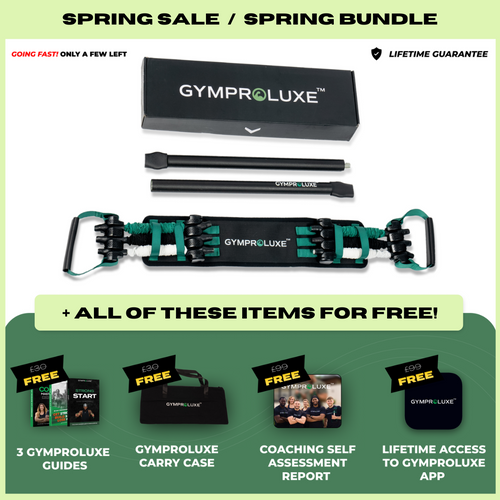 GYMPROLUXE Band and Bar set 2.0 + App Bundle